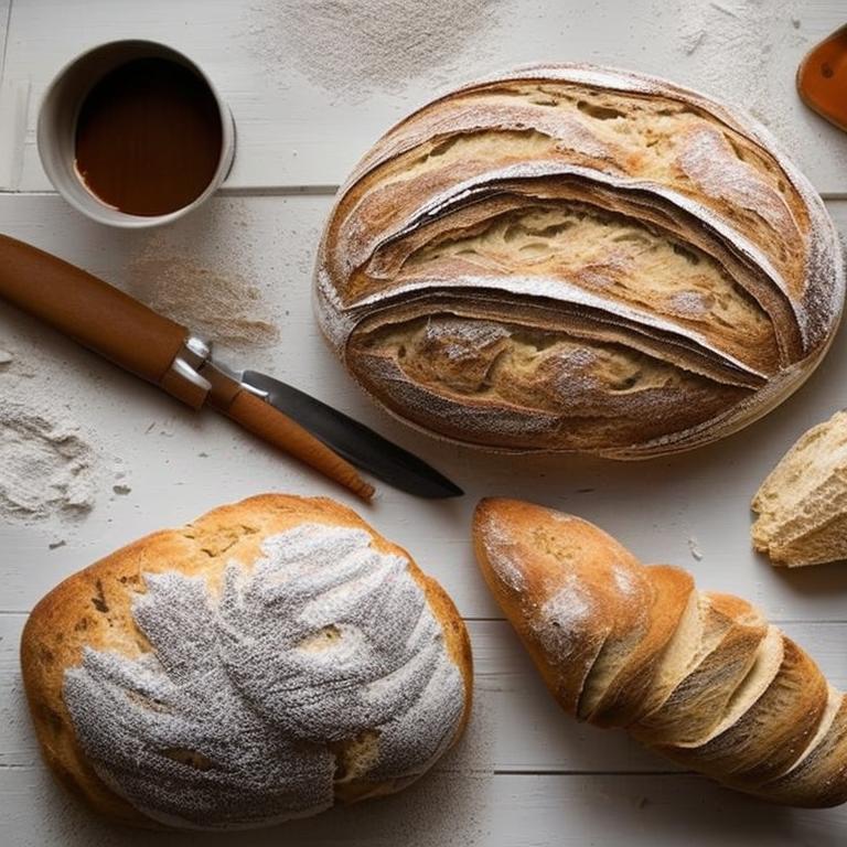 Hands kneading sourdough bread dough, showcasing the hands-on and artisanal aspect of sourdough bread making.