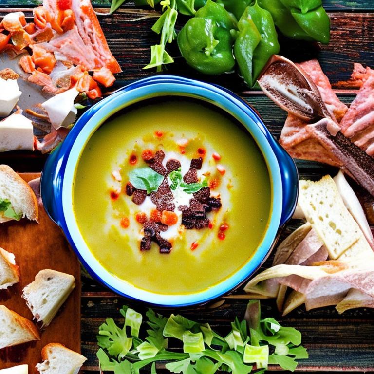 A bowl of creamy tomato soup served with a grilled cheese sandwich, showcasing the classic and comforting combination for a warm meal.