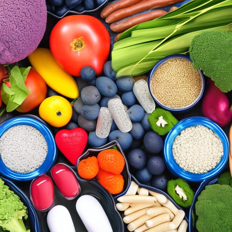 A diverse selection of colorful fruits and vegetables on a plate, highlighting the importance of including a variety of nutrients in a balanced diet for optimal growth.